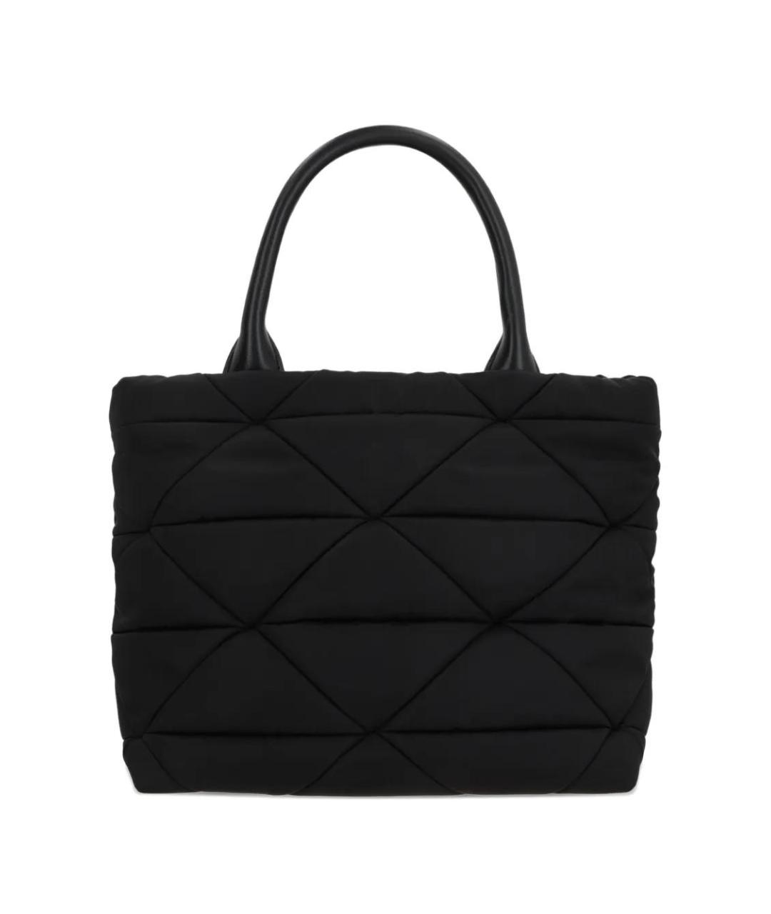 PRADA Черная синтетическая сумка тоут, фото 2