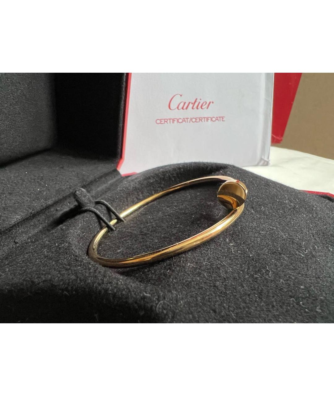CARTIER Золотой браслет из желтого золота, фото 4