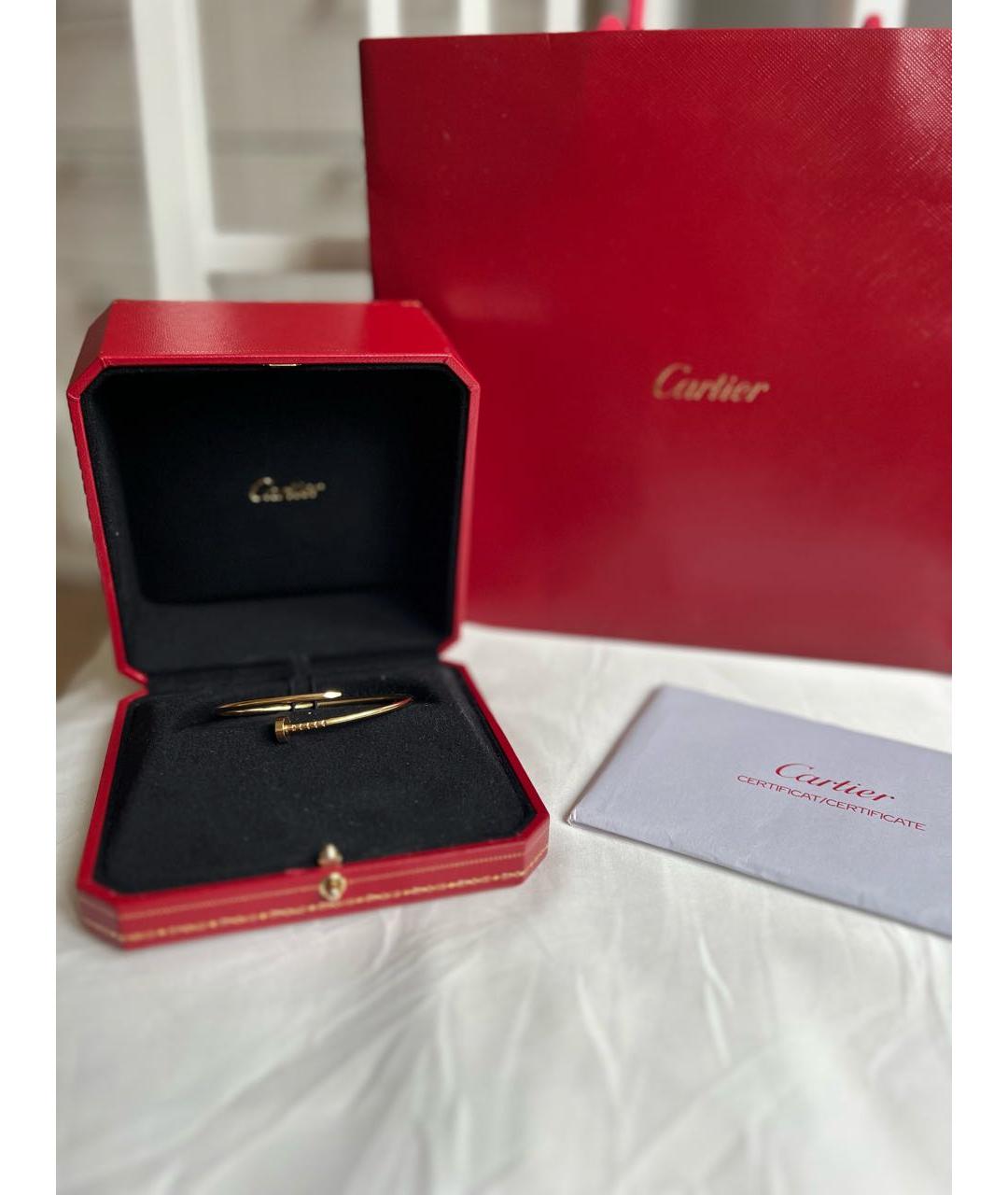 CARTIER Золотой браслет из желтого золота, фото 2