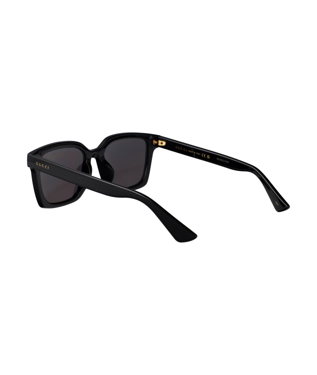 GUCCI Черные солнцезащитные очки, фото 4