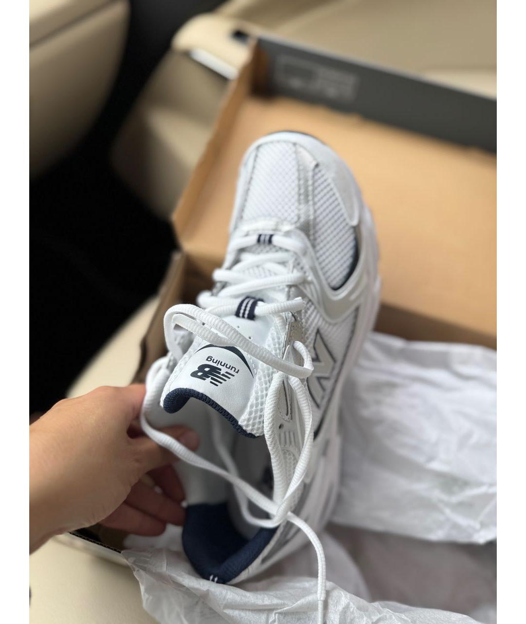 NEW BALANCE Серебряные кроссовки, фото 2