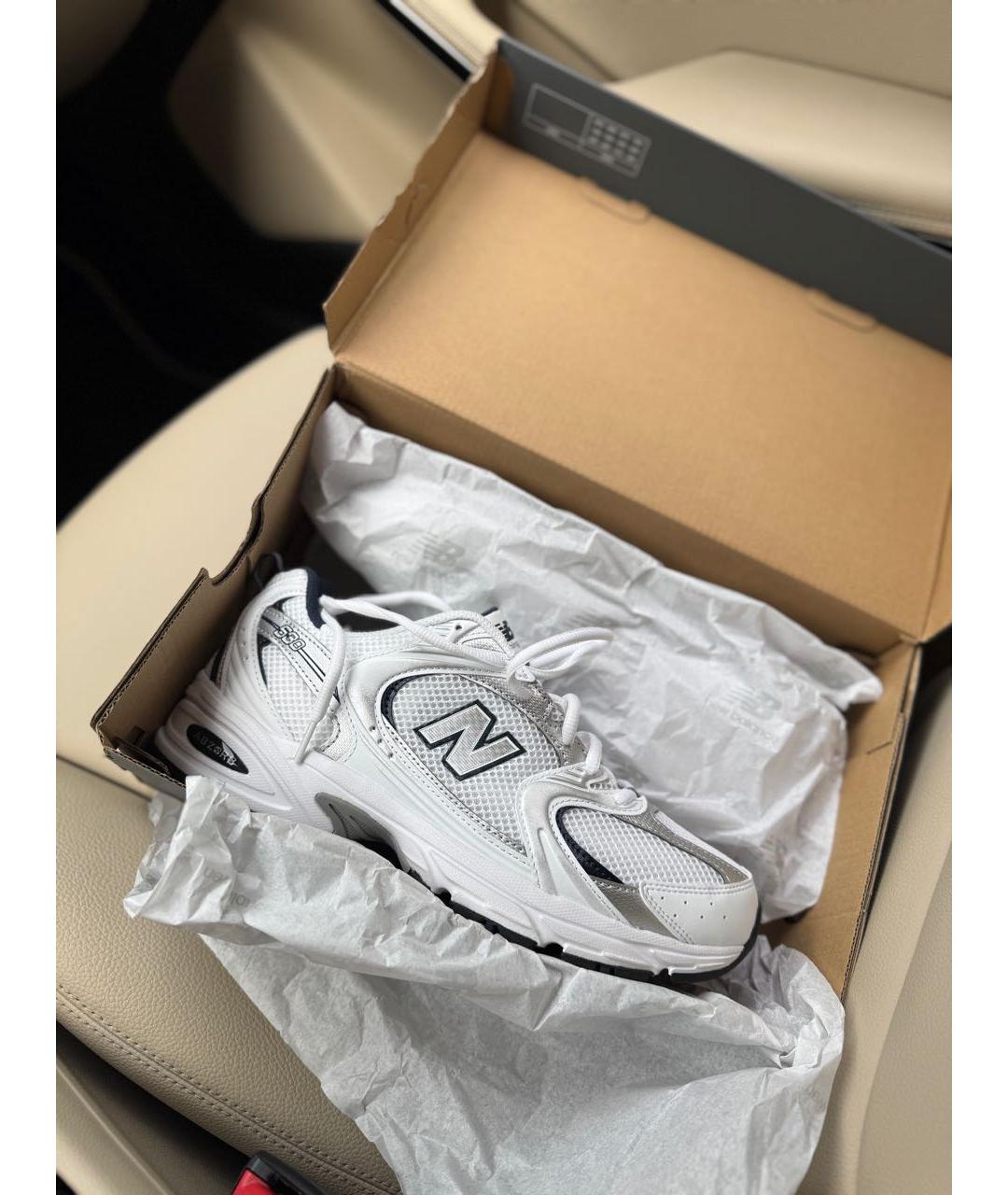 NEW BALANCE Серебряные кроссовки, фото 3