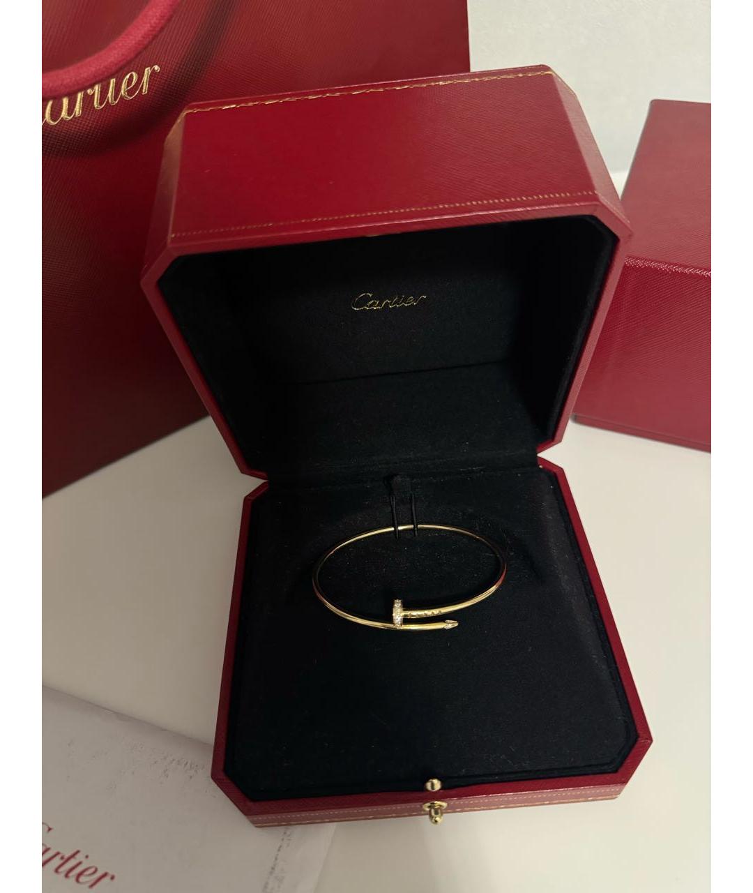 CARTIER Золотой браслет из желтого золота, фото 3