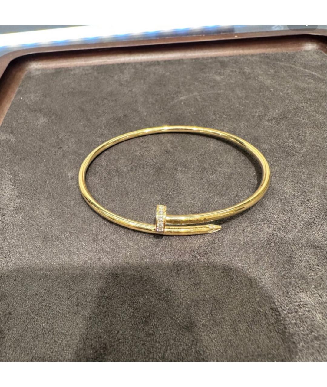 CARTIER Золотой браслет из желтого золота, фото 2