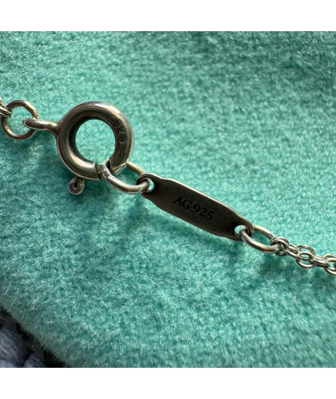 TIFFANY&CO Серебряное серебряное колье, фото 6