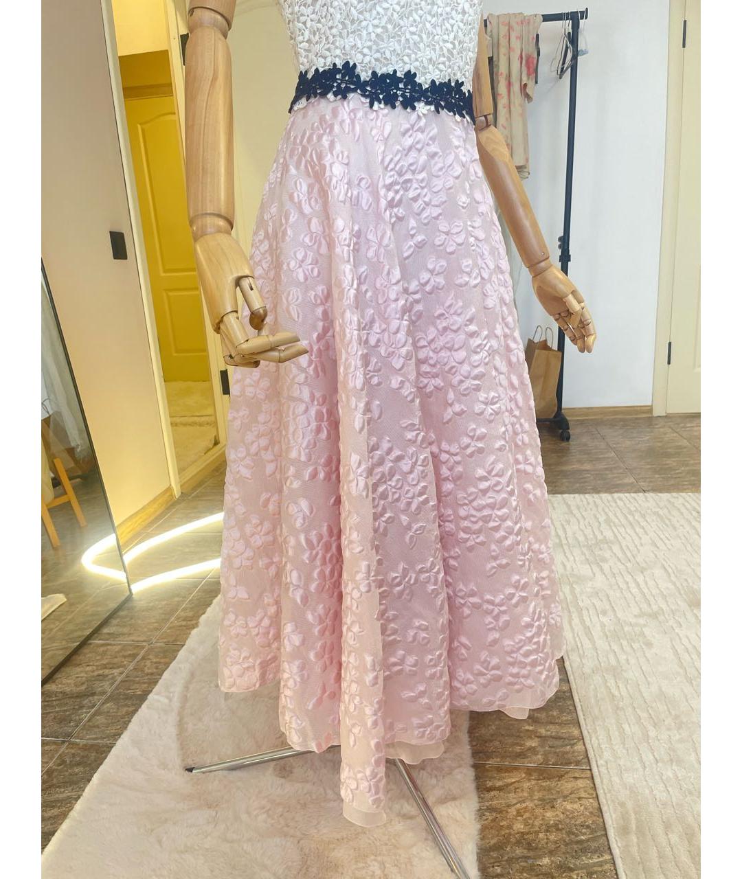 GIAMBATTISTA VALLI Розовое коктейльное платье, фото 5