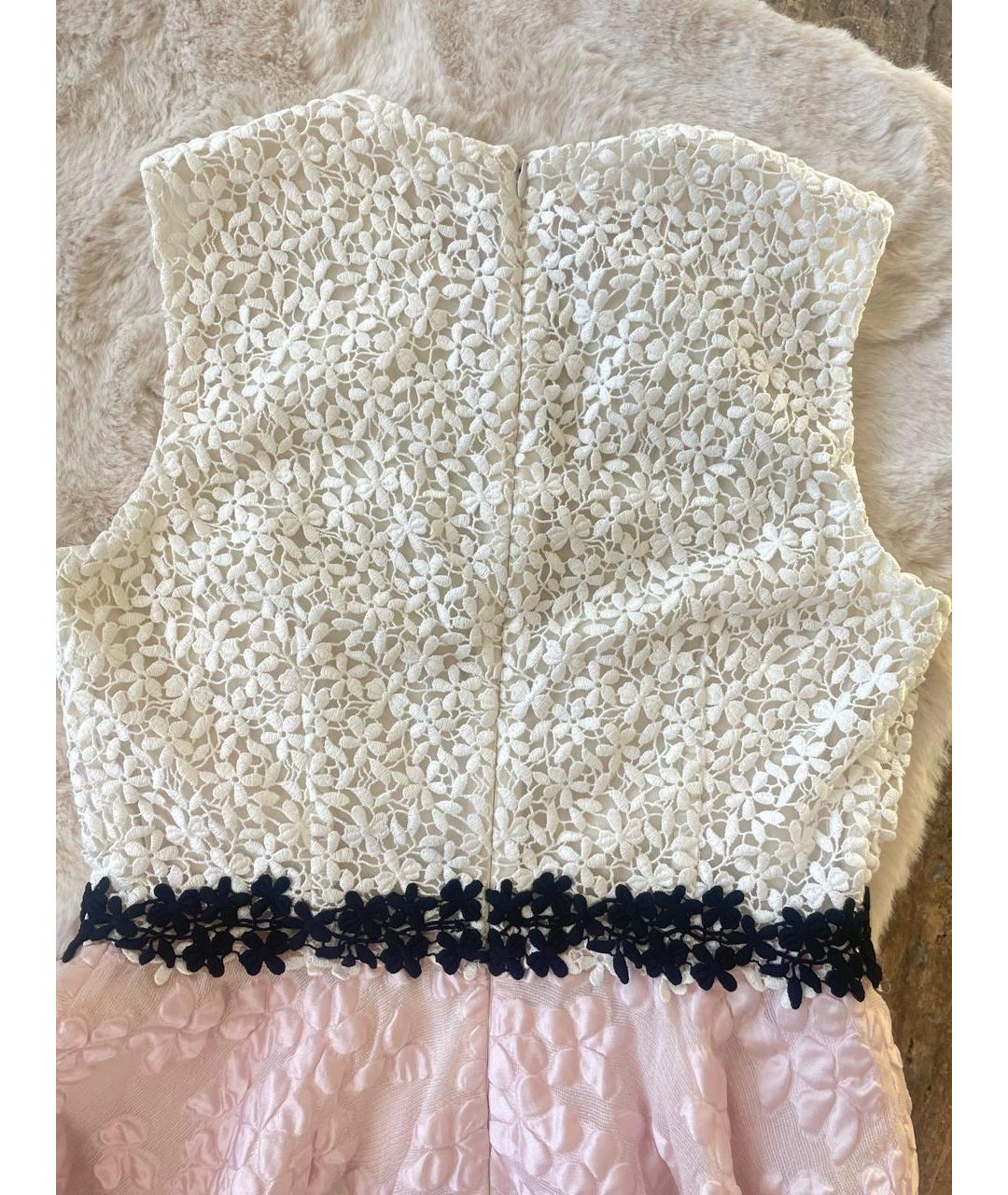 GIAMBATTISTA VALLI Розовое коктейльное платье, фото 4