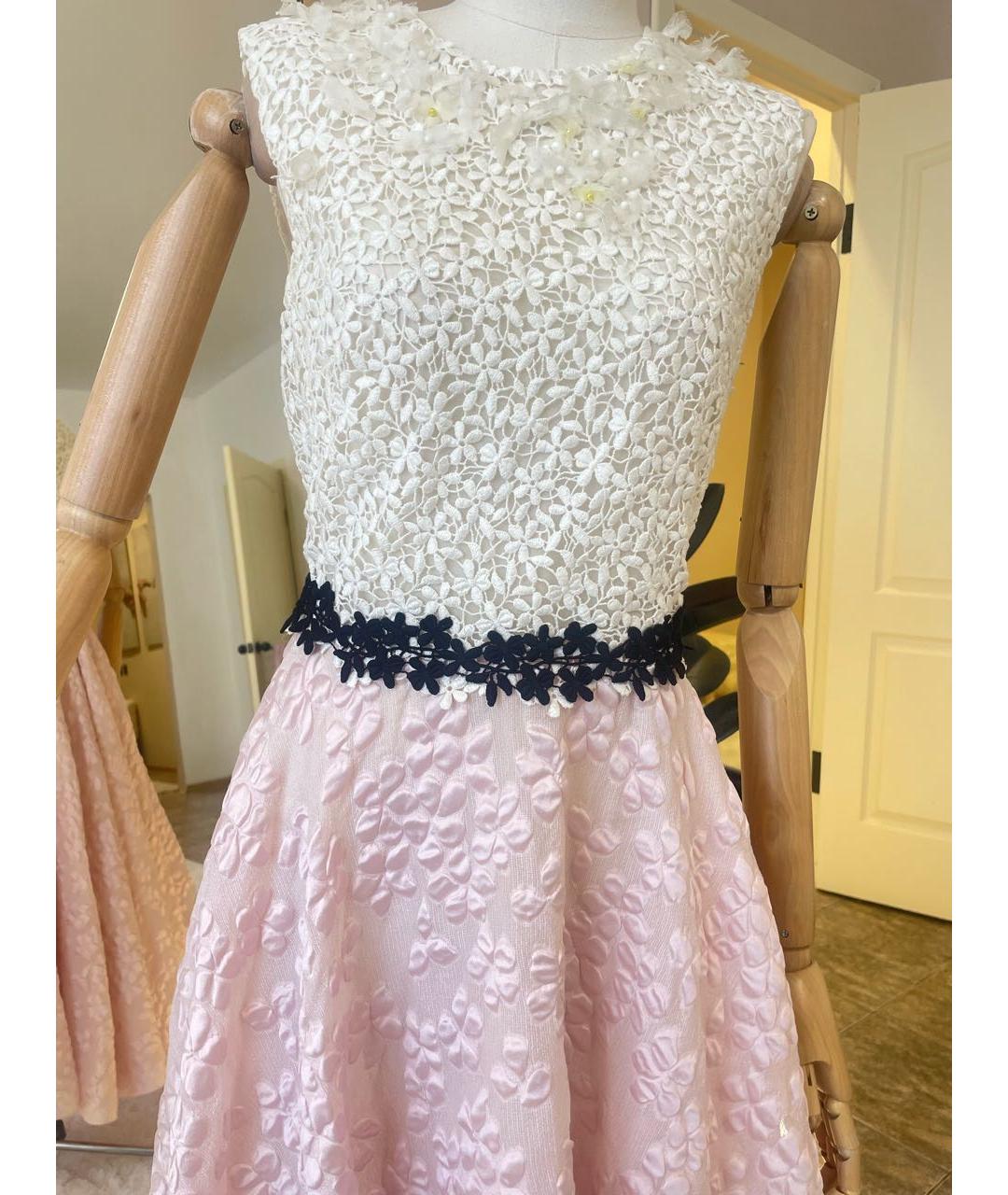 GIAMBATTISTA VALLI Розовое коктейльное платье, фото 6