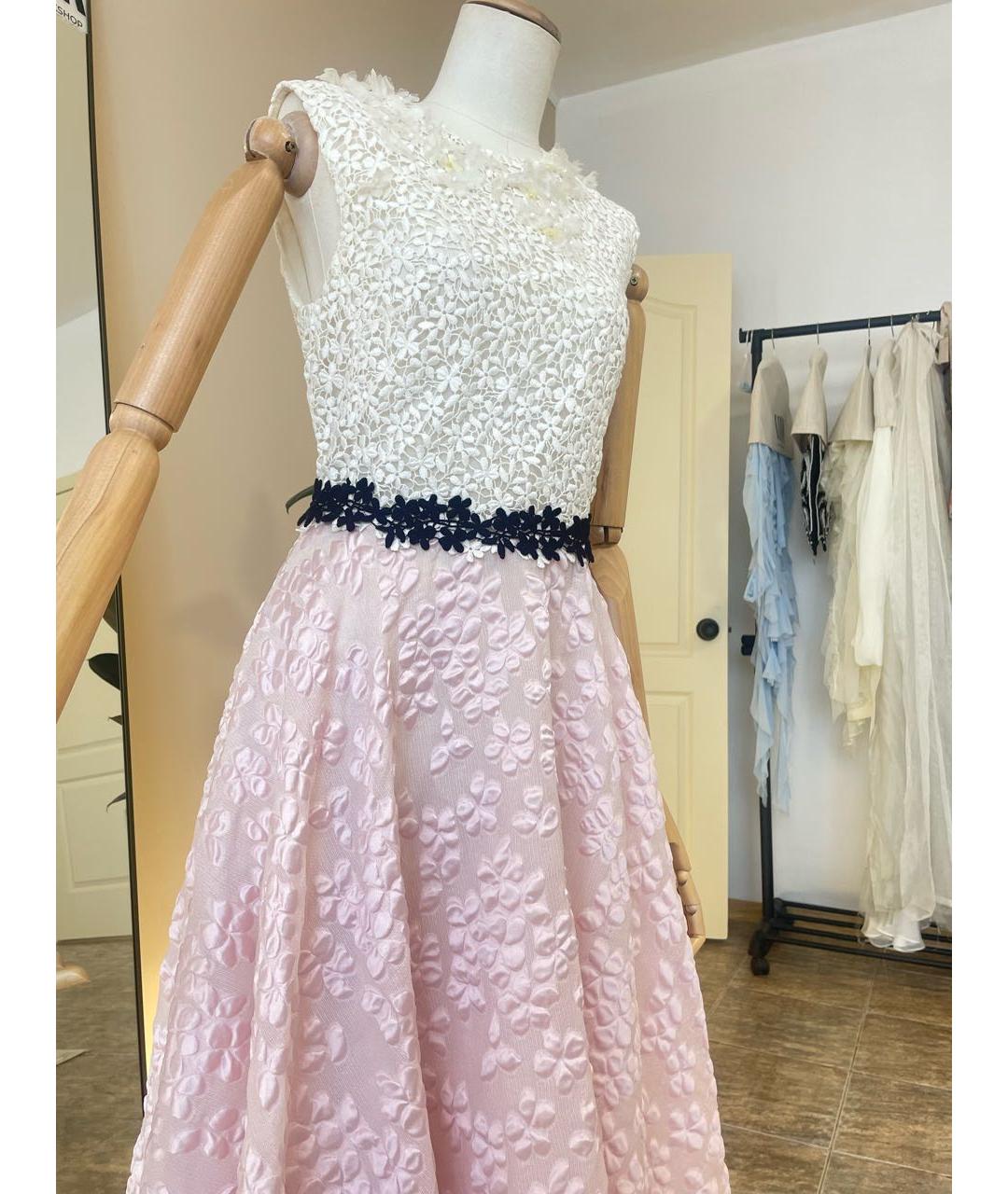 GIAMBATTISTA VALLI Розовое коктейльное платье, фото 2