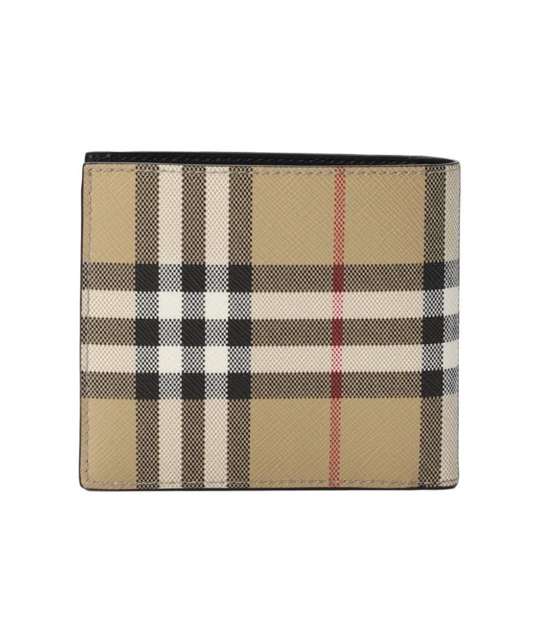 BURBERRY Бежевый кожаный кошелек, фото 2