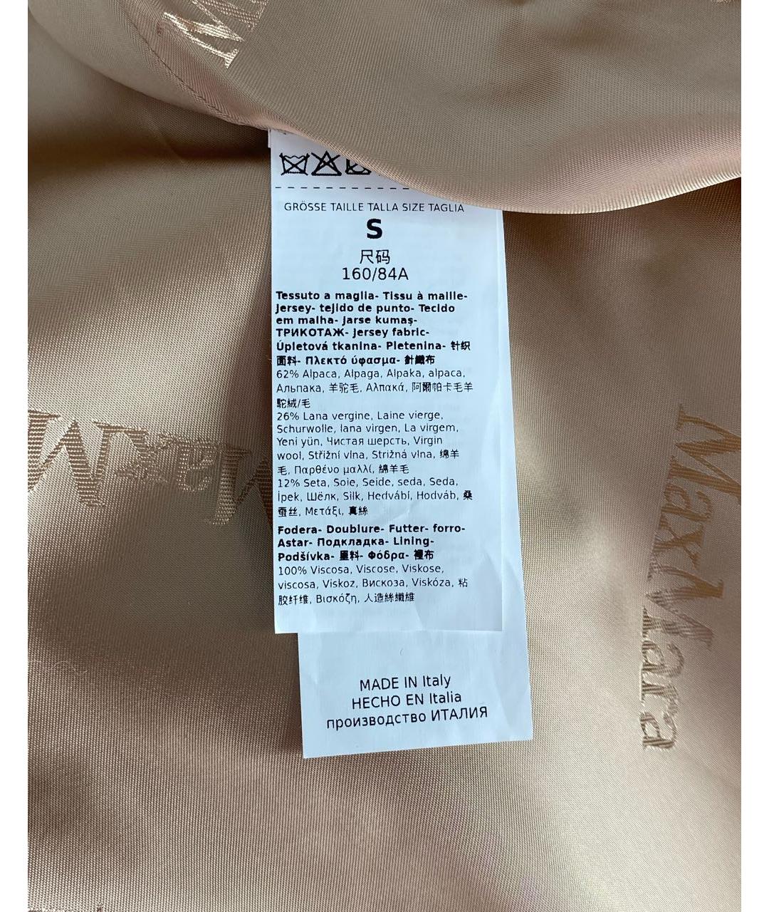 MAX MARA Шерстяная шуба, фото 6