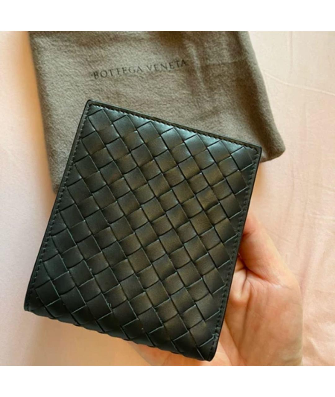 BOTTEGA VENETA Черный кошелек, фото 3