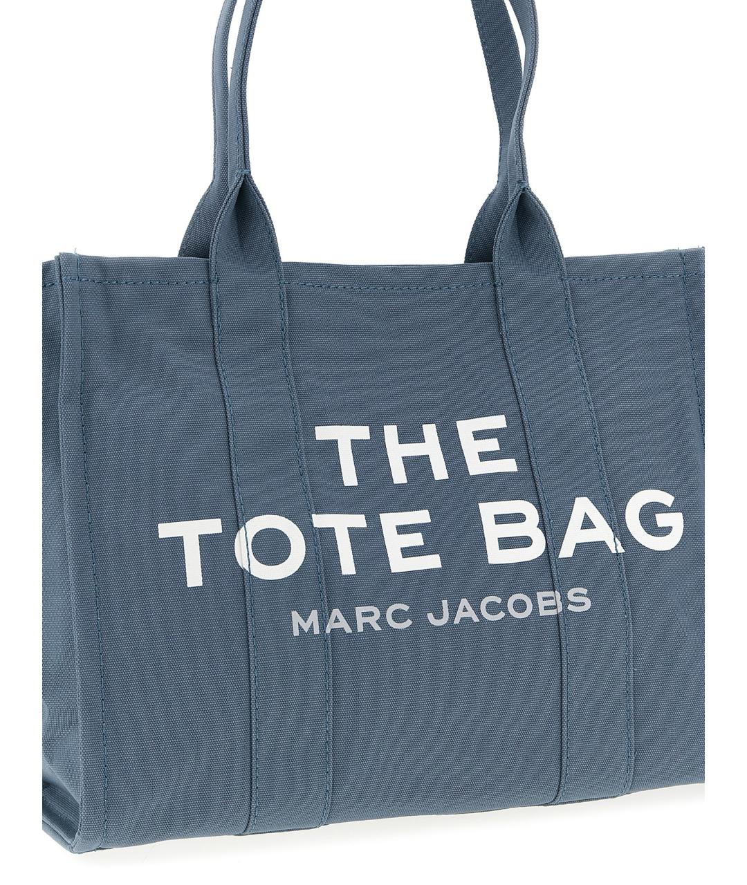 MARC JACOBS Синяя тканевая сумка тоут, фото 3