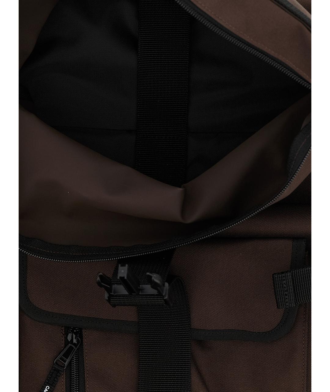 CARHARTT WIP Коричневый тканевый рюкзак, фото 2