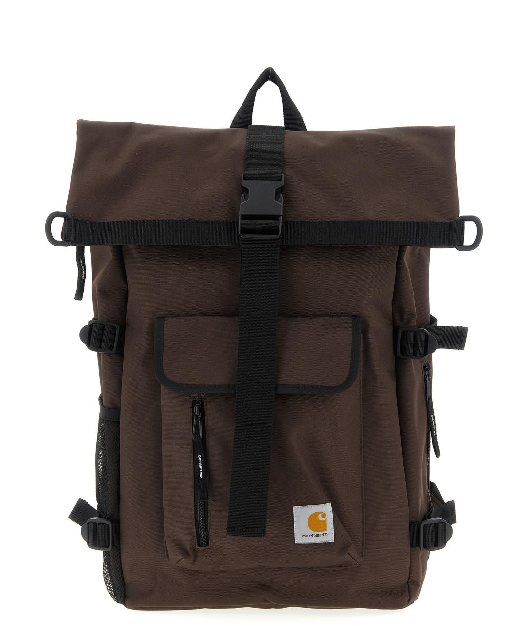 CARHARTT WIP Коричневый тканевый рюкзак, фото 3