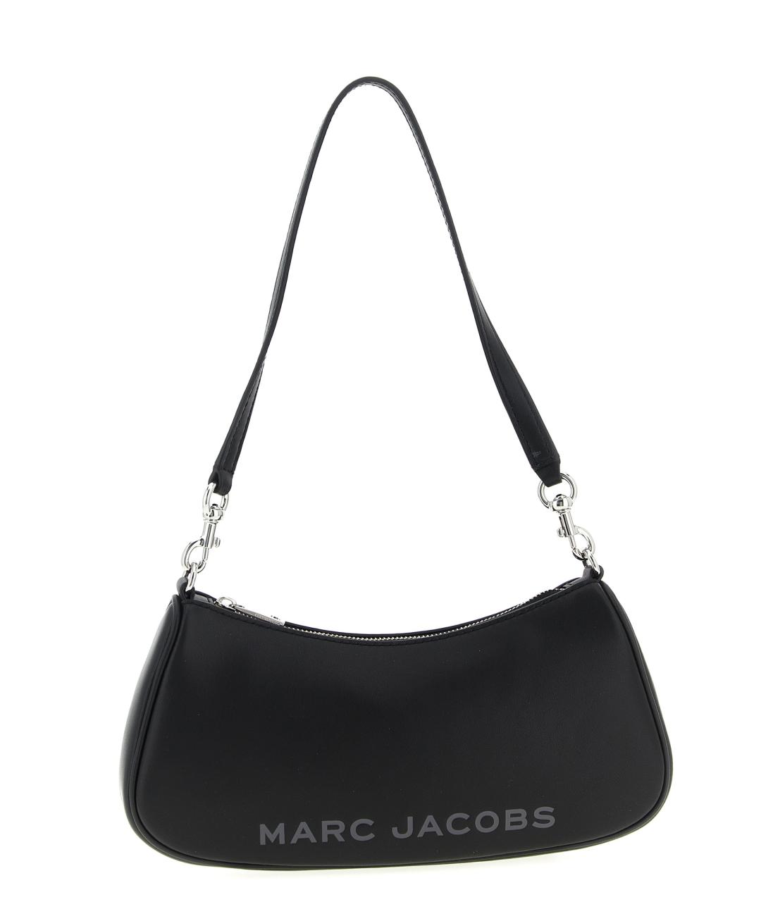 MARC JACOBS Черная кожаная сумка через плечо, фото 3