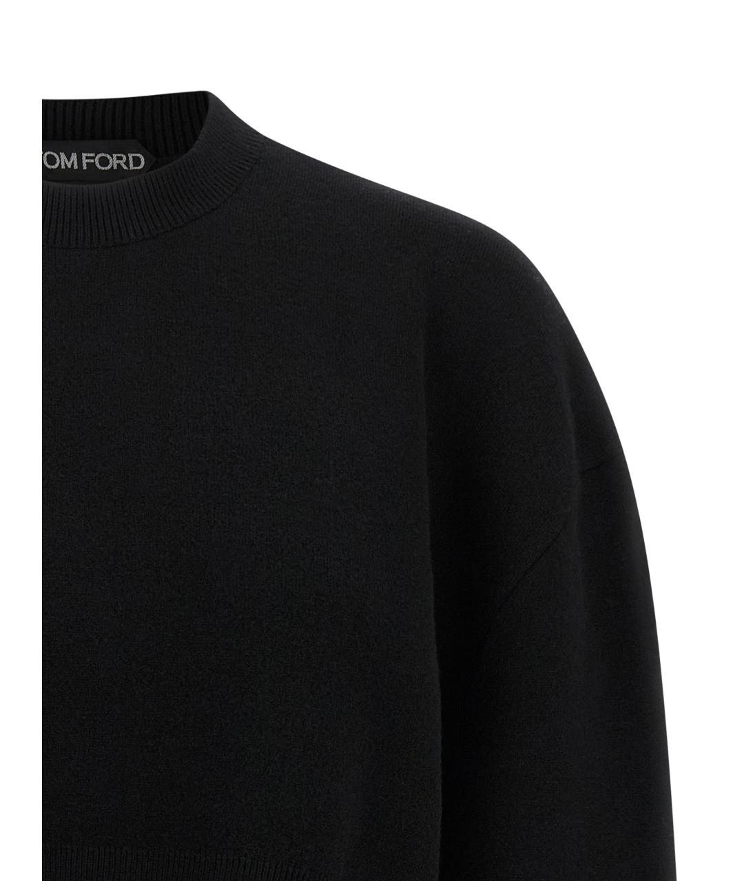 TOM FORD Черный джемпер / свитер, фото 3