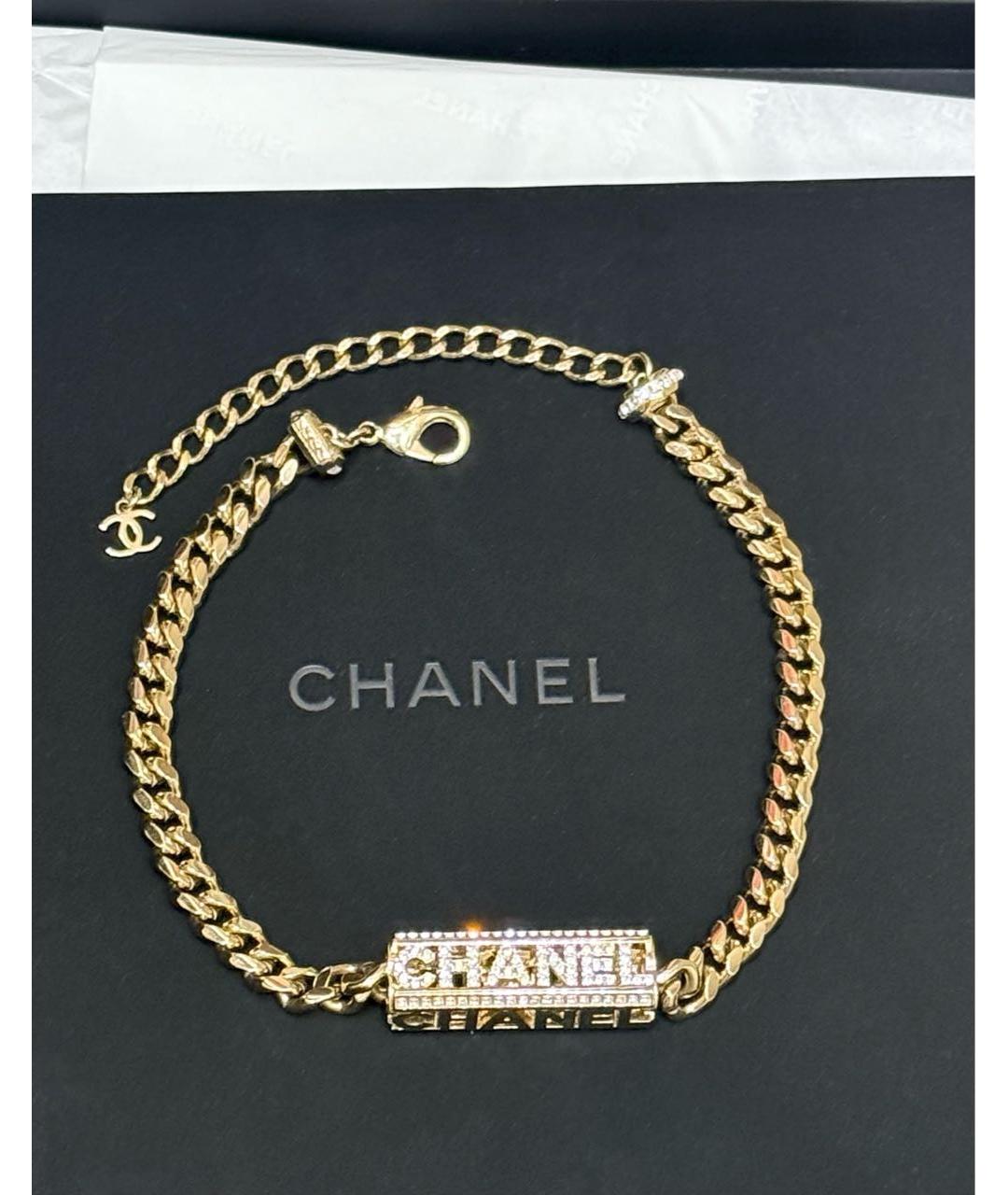CHANEL Золотой чокер, фото 5