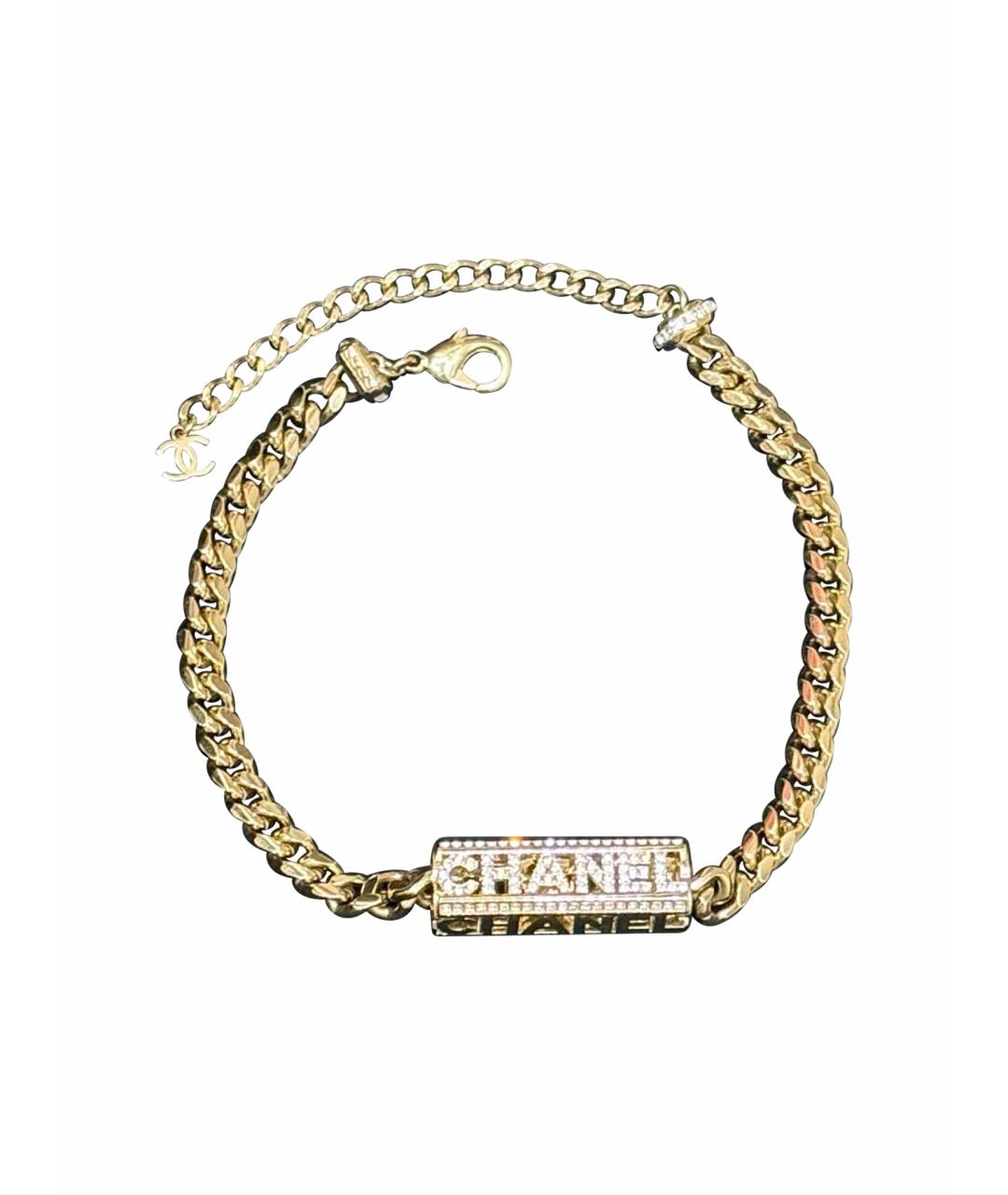 CHANEL Золотой чокер, фото 1