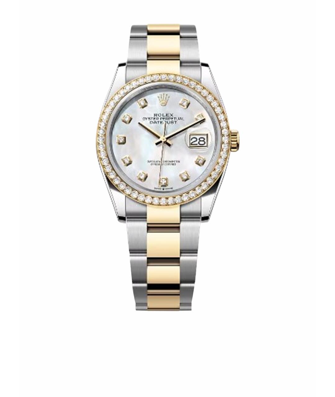 ROLEX Белые часы, фото 5