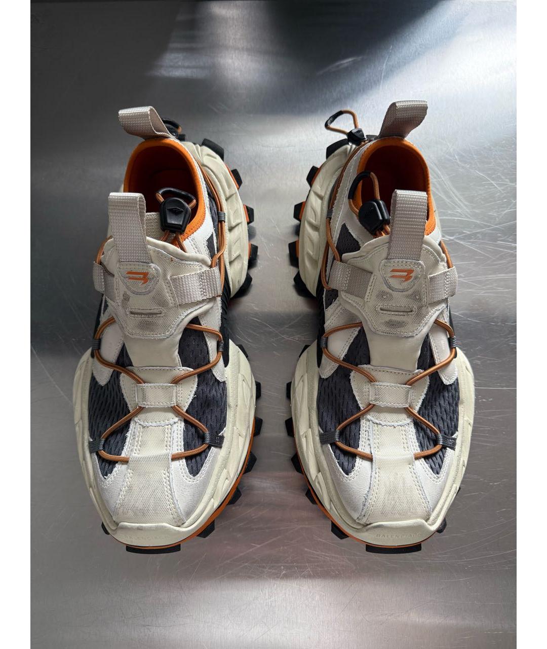 BALENCIAGA Белые низкие кроссовки / кеды, фото 3