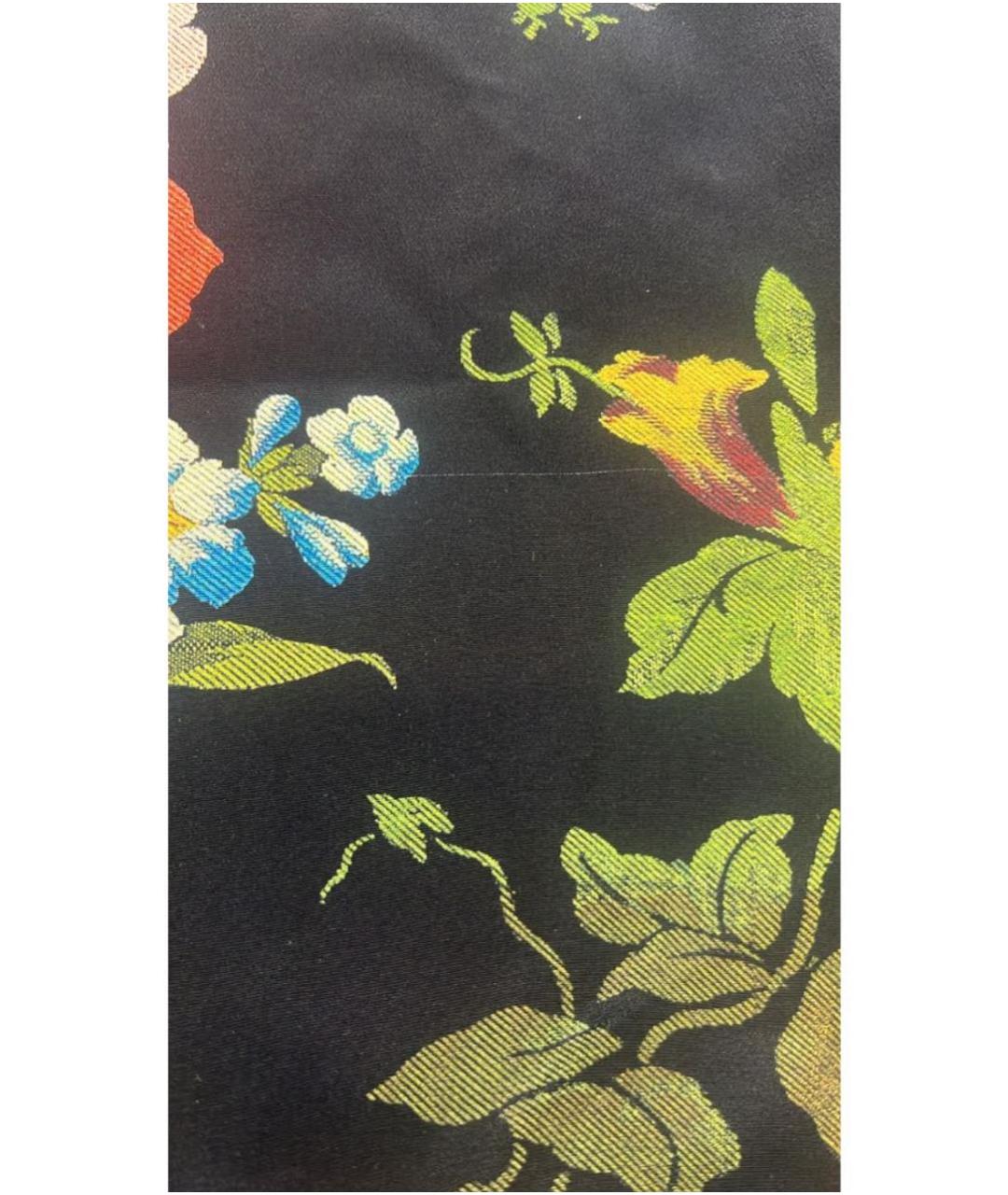 DRIES VAN NOTEN Черное шелковое повседневное платье, фото 6
