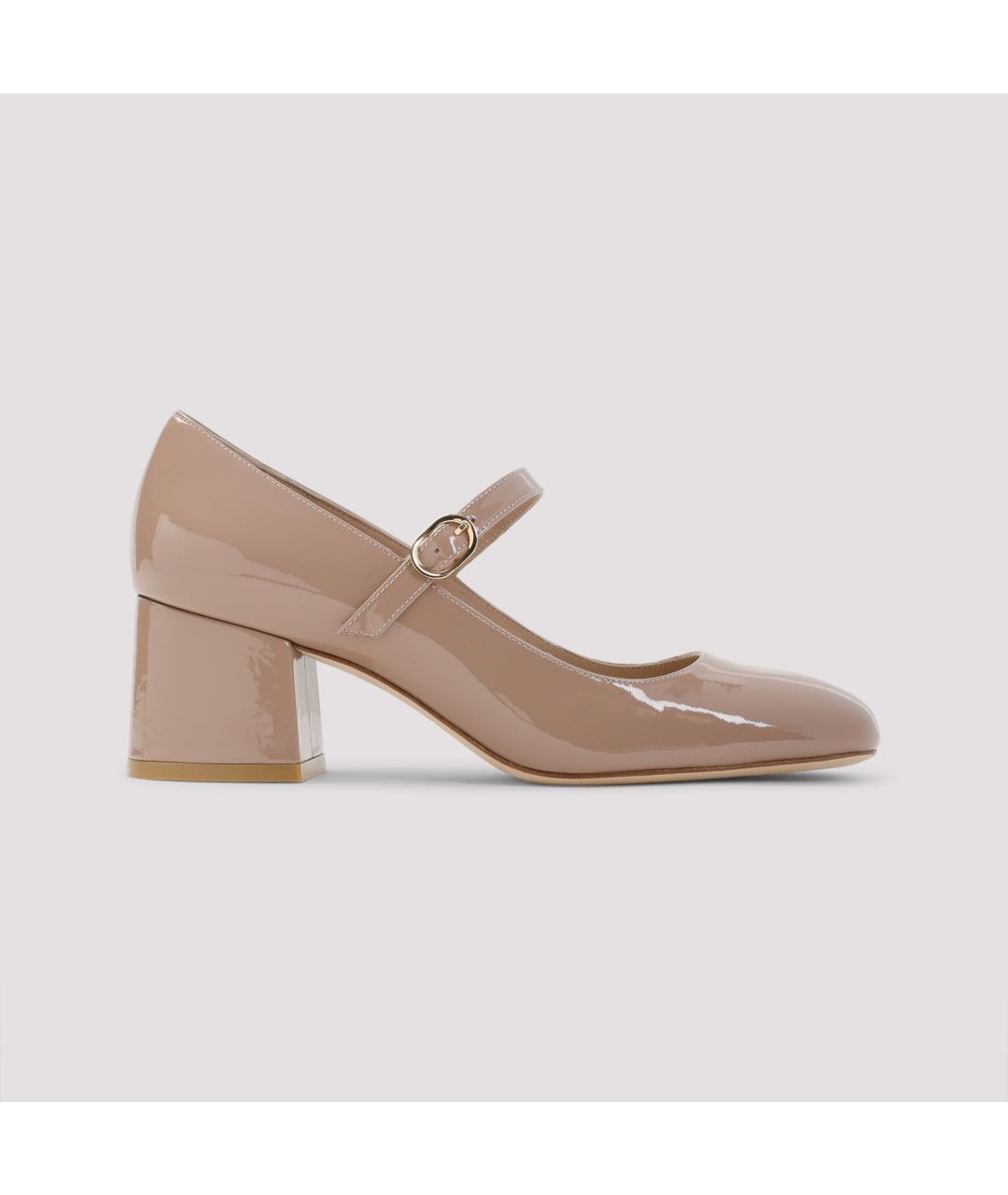 STUART WEITZMAN Розовые туфли из лакированной кожи, фото 2