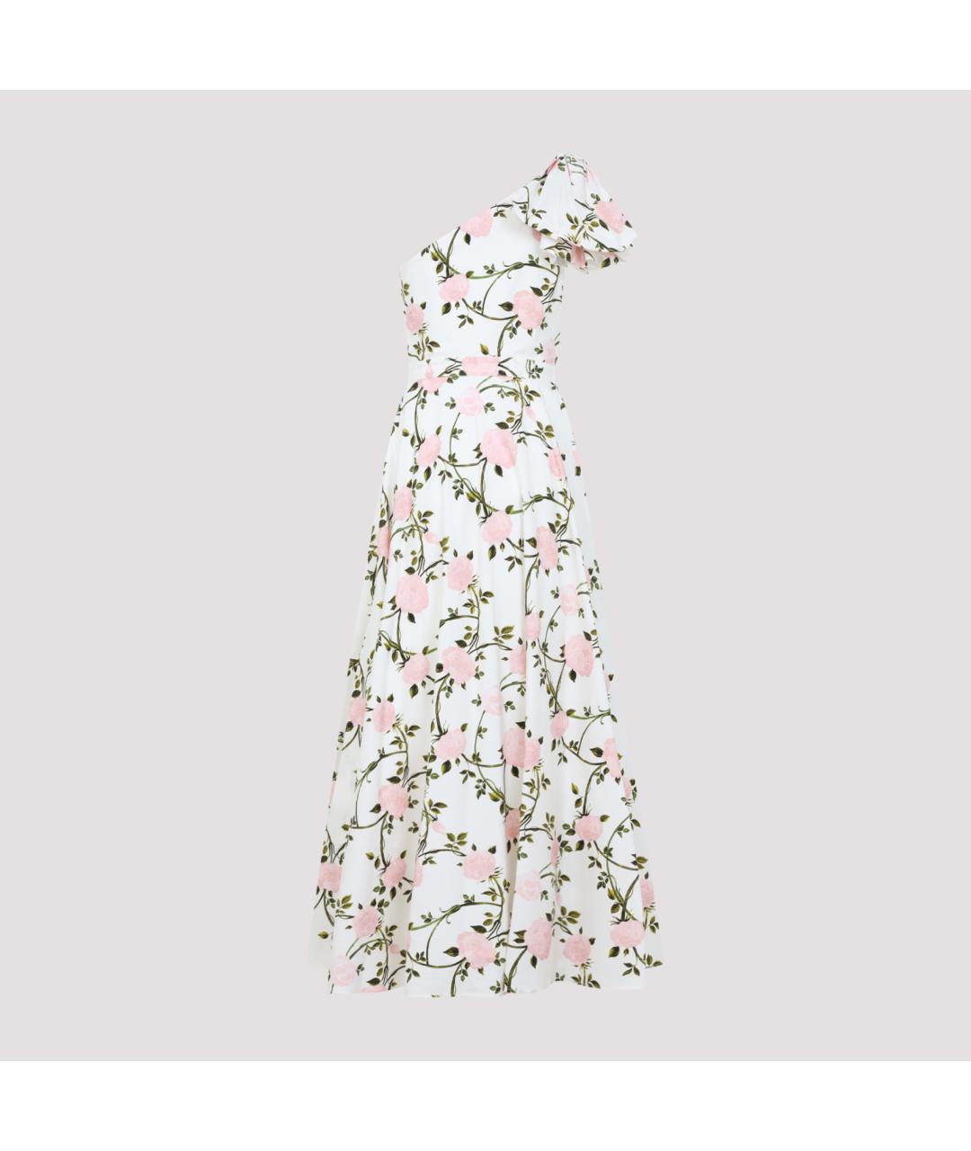 GIAMBATTISTA VALLI Мульти хлопковое платье, фото 4