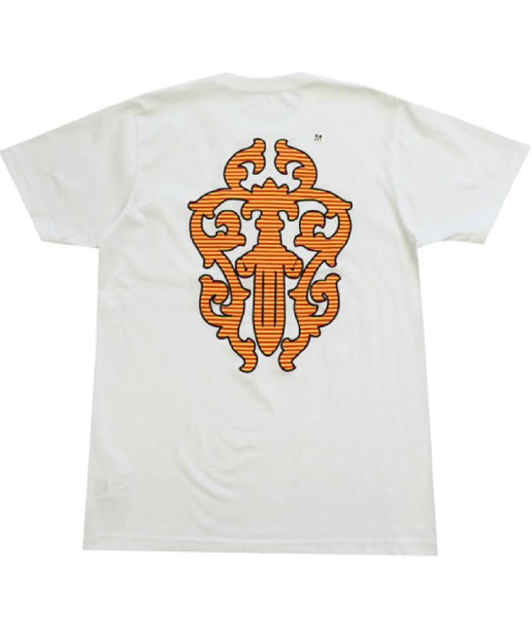 CHROME HEARTS Белая хлопковая футболка, фото 2