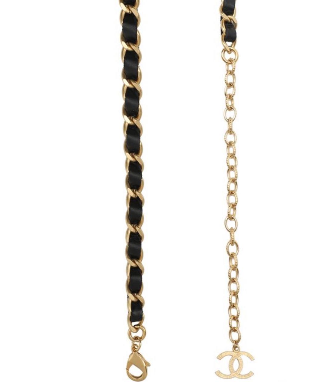 CHANEL Черный ремень, фото 3