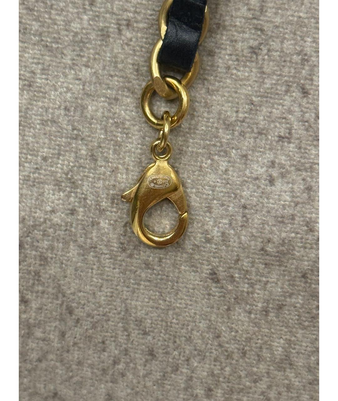 CHANEL Черный ремень, фото 4