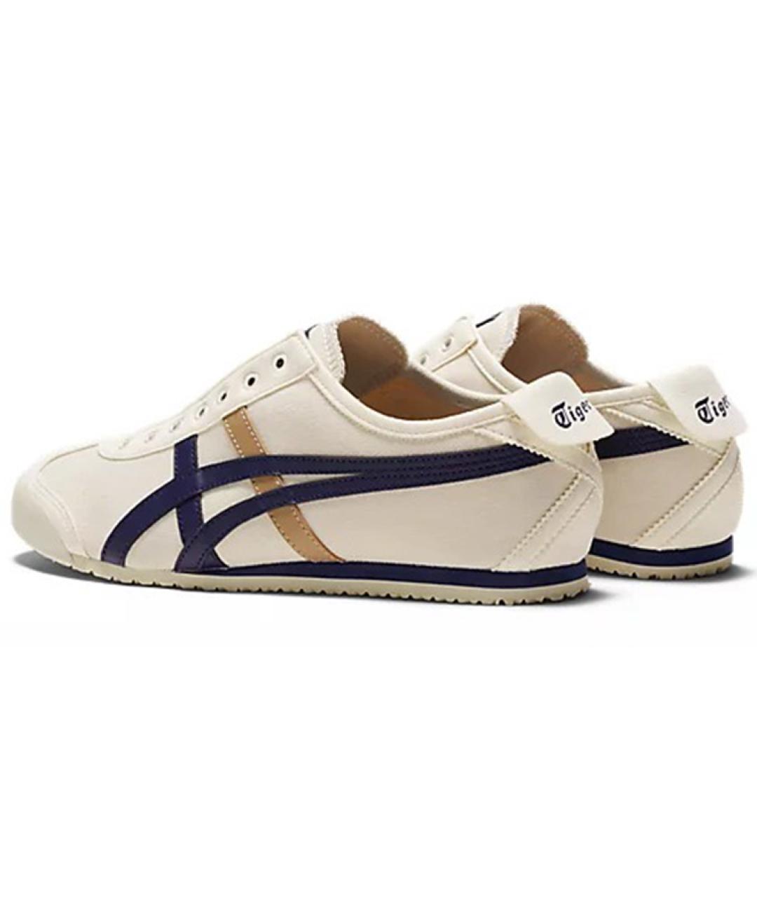 ONITSUKA TIGER Бежевые текстильные кеды, фото 4
