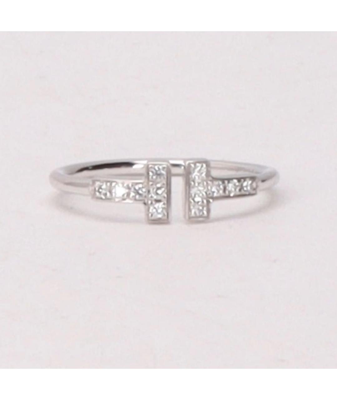 TIFFANY&CO Серебряное кольцо из белого золота, фото 2