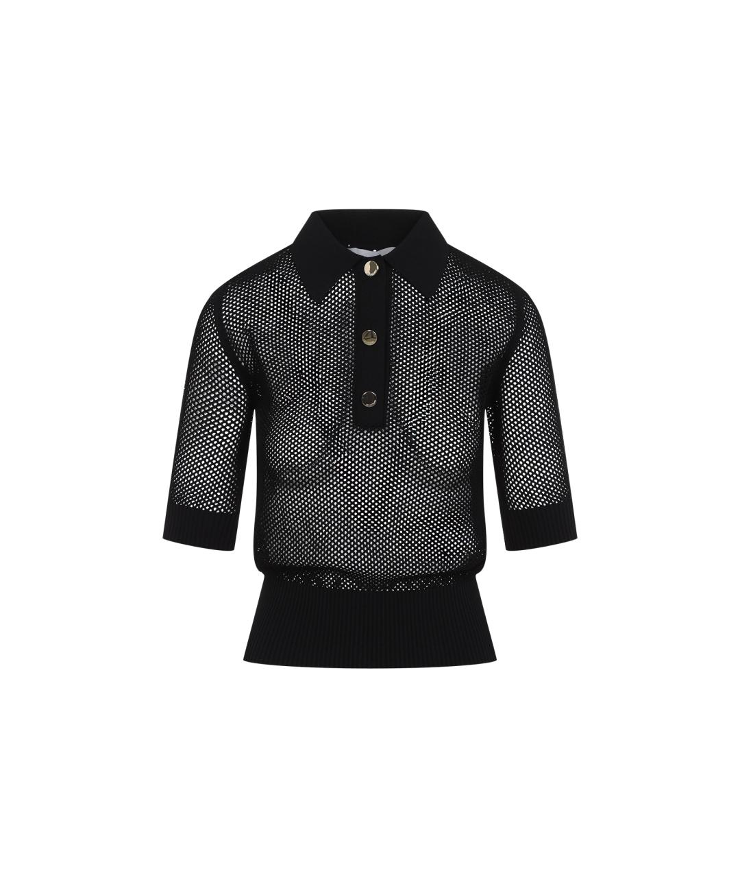 SPORTMAX Черный вискозный джемпер / свитер, фото 1