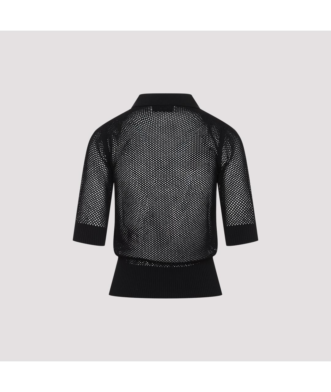 SPORTMAX Черный вискозный джемпер / свитер, фото 4