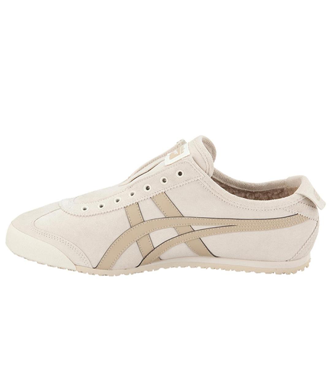 ONITSUKA TIGER Бежевые текстильные кеды, фото 6