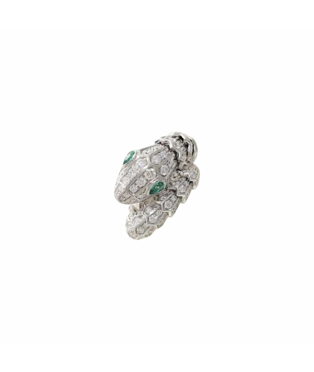 BVLGARI Белое кольцо из белого золота, фото 1