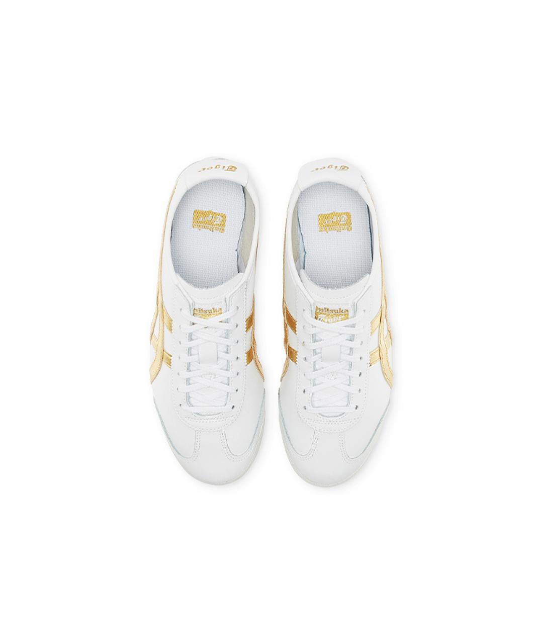 ONITSUKA TIGER Белые кожаные кеды, фото 4