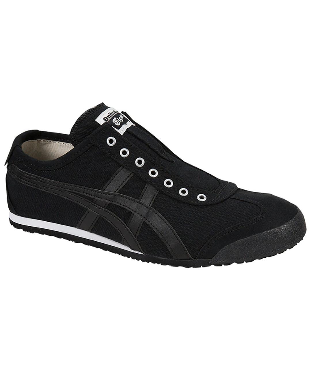 ONITSUKA TIGER Черные текстильные кроссовки, фото 3