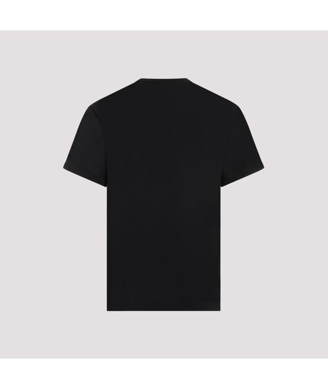 COMME DES GARÇONS HOMME PLUS Черная синтетическая футболка, фото 4
