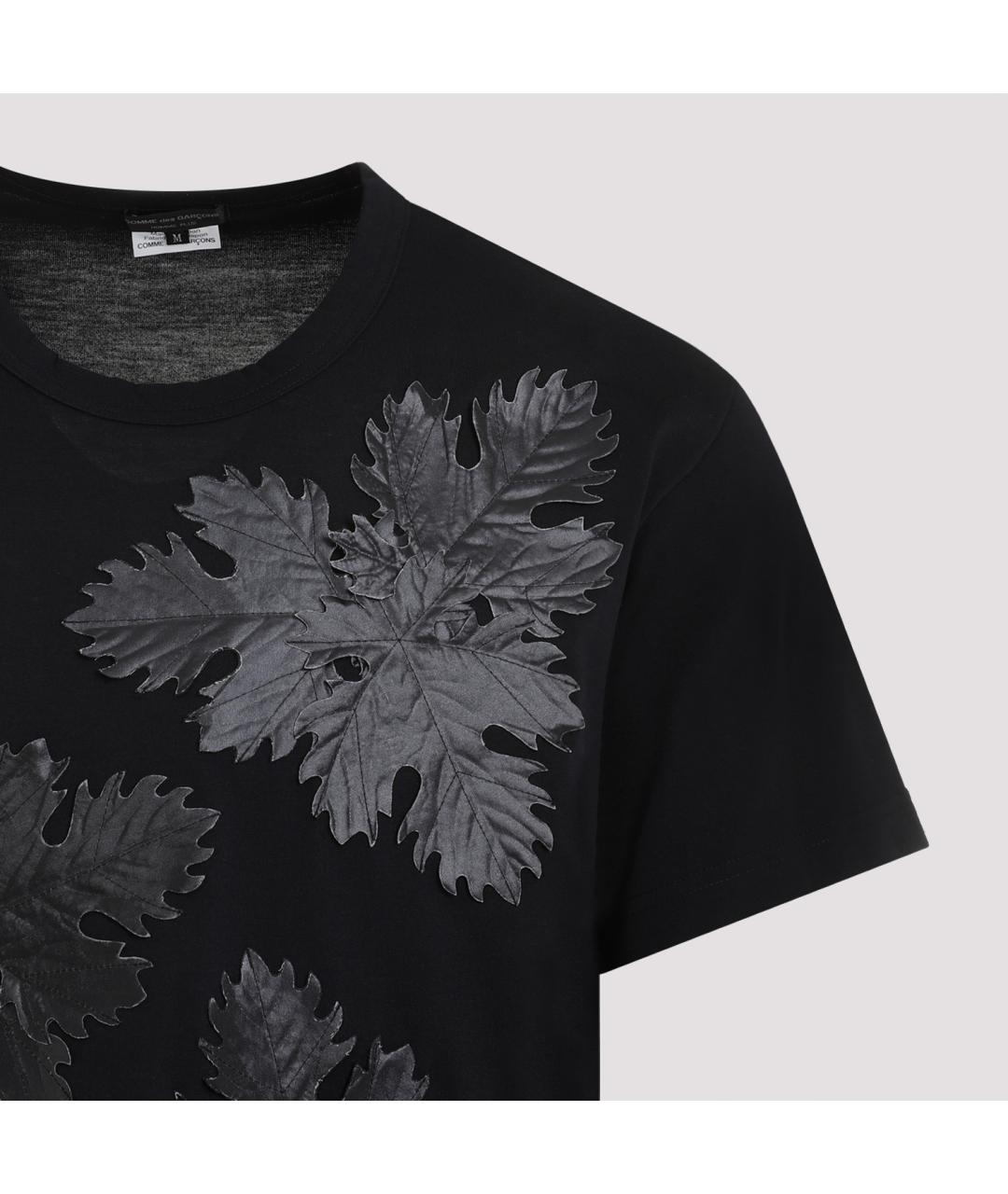 COMME DES GARÇONS HOMME PLUS Черная синтетическая футболка, фото 5