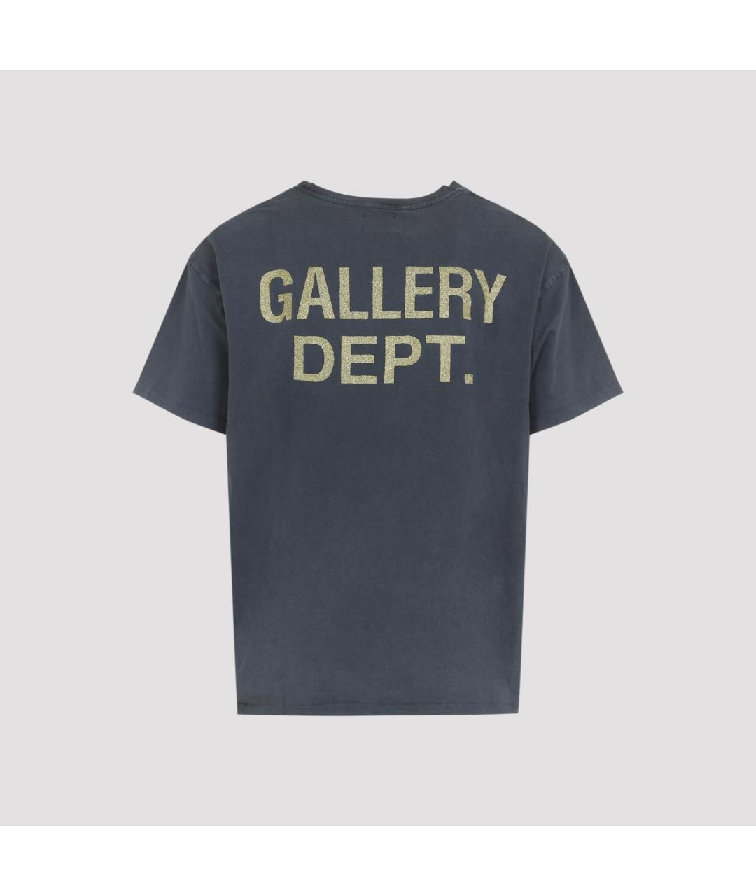 Gallery Dept Черная хлопковая футболка, фото 4