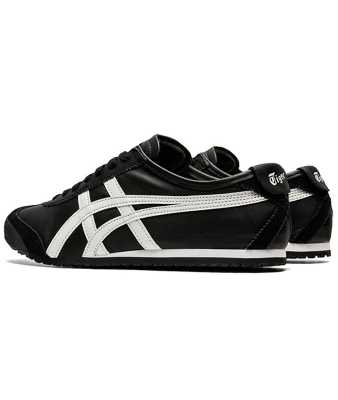 ONITSUKA TIGER Черные кожаные кроссовки, фото 3