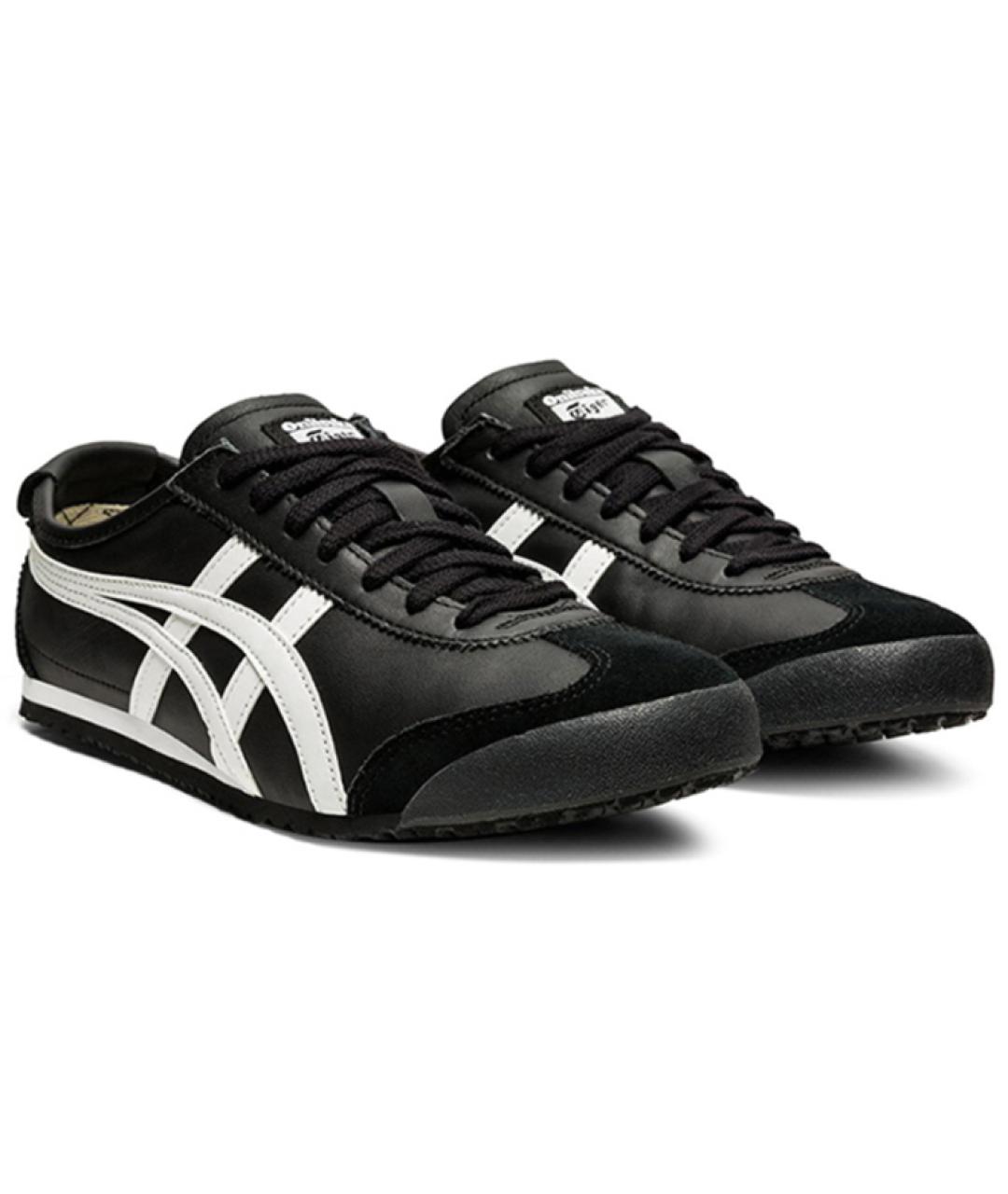 ONITSUKA TIGER Черные кожаные кроссовки, фото 2