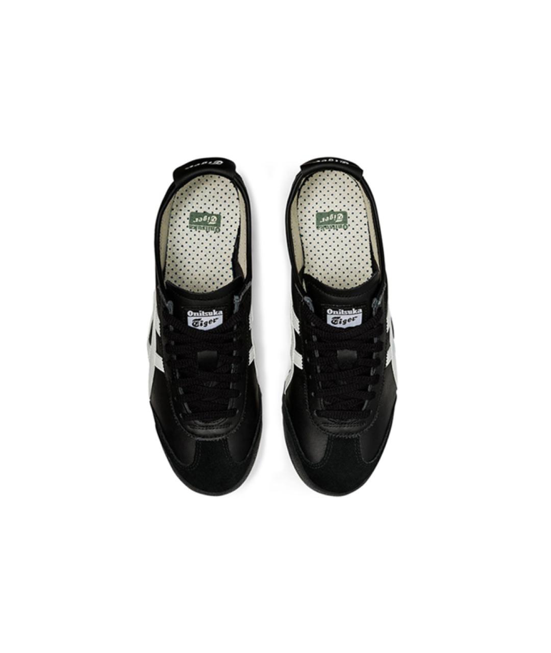 ONITSUKA TIGER Черные кожаные кроссовки, фото 4