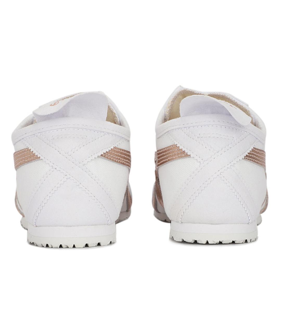 ONITSUKA TIGER Белые текстильные кроссовки, фото 3