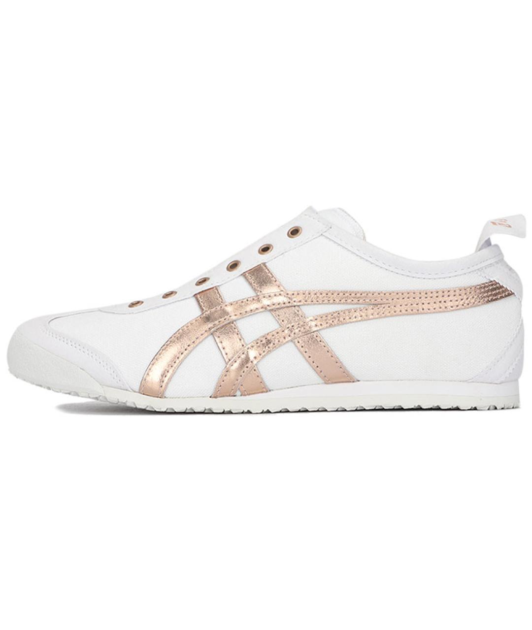 ONITSUKA TIGER Белые текстильные кроссовки, фото 5