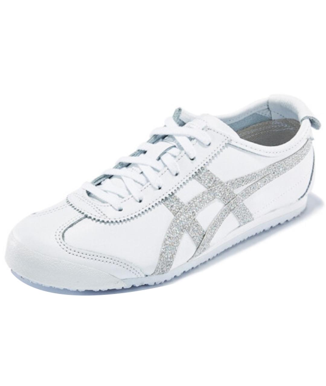 ONITSUKA TIGER Белые кожаные кеды, фото 4