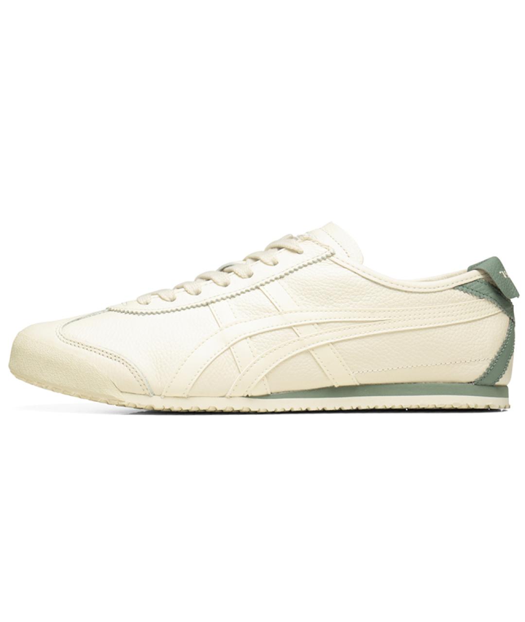 ONITSUKA TIGER Бежевые кожаные кроссовки, фото 7