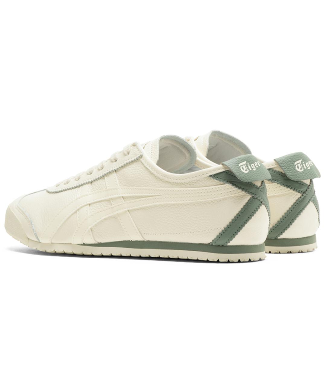 ONITSUKA TIGER Бежевые кожаные кроссовки, фото 4